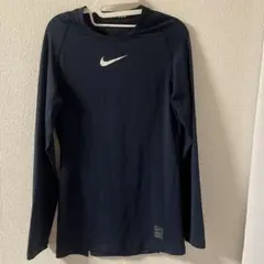 Nike Pro Dri-FIT 長袖Tシャツ ネイビー　アンダーシャツサイズM