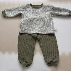 ユニクロ　キルトパジャマ　セット　100 パジャマセット