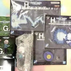 1番 쿠지 ハンターハンター 4点 묶음 판매 G賞キルア H賞ラバーコレクション