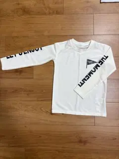 ホワイト長袖ラッシュガード 140cm