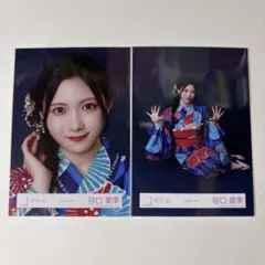 櫻坂46 谷口愛季 2026年 浴衣衣装 生写真 チュウ 座り - メルカリ