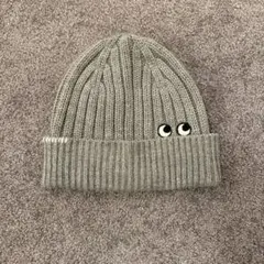 ANYA HINDMARCH UNIQLO グレー ヒートテックニット帽