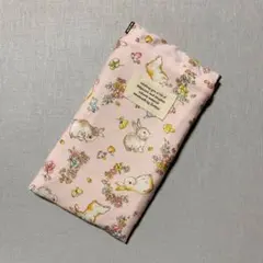 ☻ ハンドメイド ☻ 縦長バネポーチ