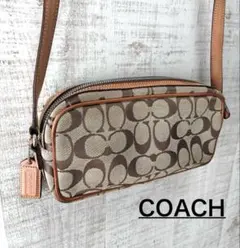 COACH シグネチャー ショルダーバッグ
