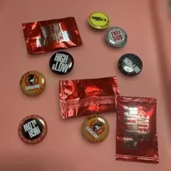 HIGH ＆ LOW 缶バッジ ロゴ 未開封含め セット