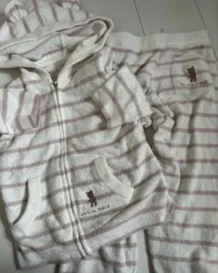 ジェラートピケ ジェラピケ くま耳フード付きパジャマ