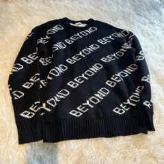 GYDA ロゴ ニットセーター