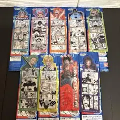 ワンピース ベースショップ ブックマークコレクション 麦わらの一味 シークレット