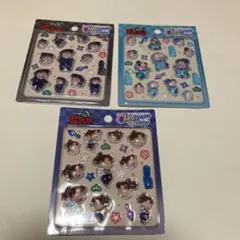 【新品　未使用】忍たま乱太郎　チェリジェムステッカー3セット　正規品