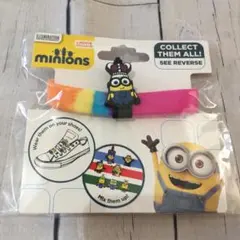 ミニオン　シリコンバンド　レインボー