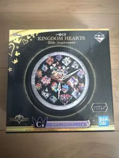 一番くじ KINGDOM HEARTS 20th C賞 デザインクロック　未使用のサムネイル
