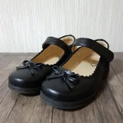 ブラックリボン付きフォーマルシューズ 16㎝