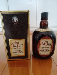 古酒特級 Grand Old Parr12年 クイーンサイズ 旧ボトル 田中角栄