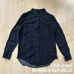 BANANA REPUBLIC レーヨンシャツ USAサイズSのサムネイル