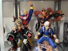 【今週まで出品】僕のヒーローアカデミア SMSP D賞4体 僕のヒーローアカデミア フィギュア smsp D賞 4種コンプリート
