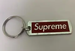 Supreme Metal keychain キーホルダー 新品　レッド