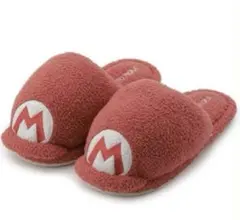 ジェラートピケ スーパーマリオ ベビモコ キャップ ルームシューズ