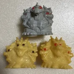ゴジラ　怪獣　指人形　キングギドラ　3点セット