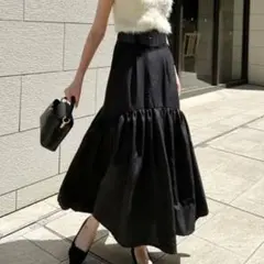 GRL グレイル ベルト付きマーメイドスカート NH62