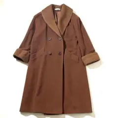 【美品】AGNONA/アニオナ　ロング コート　アルパカ MARTORA　女優襟のサムネイル