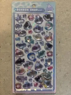 【正規品】ボンボンドロップシール オリジナル　水族館限定　サメ　海の生き物