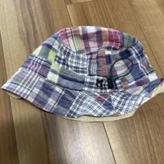 ミキハウス　ダブルビー　リバーシブル帽子　48センチ