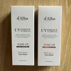 【3日間値下げ中】ダルバ　トーンアップサンクリーム　日焼け止めクリーム　2箱