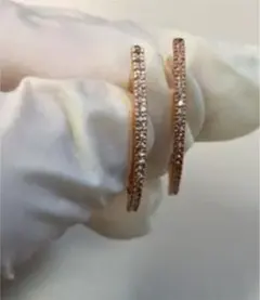 NEOGLORY JEWELRY イヤーカフ　三日月　キュービックジルコニア