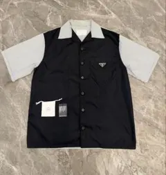 【美品】PRADA プラダ ナイロン半袖シャツ 22SSのサムネイル
