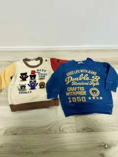 DOUBLE.B トレーナー 2点セット