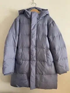 【送料込み】ユニクロキッズのダウンコート　ラベンダー(サイズ140)