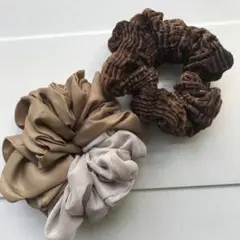 シュシュ　秋色2点セット