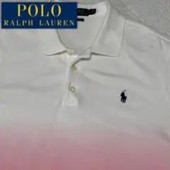 ラルフ ローレン ポロシャツ tシャツ トップス 半袖 ホワイト グラデーションのサムネイル