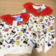 130 110 2枚セット Disney Perky Zippy トレーナー