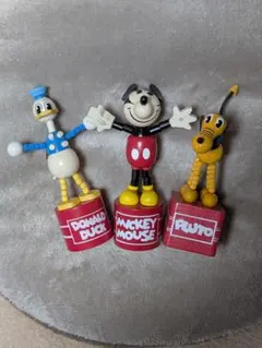 【レア】DisneyStore ミッキーマウス ドナルドダック プルート 3体