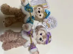 2017年クリスマスダッフィー シェリーメイぬいぐるみ
