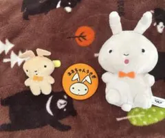 【クレヨンしんちゃん】ネネちゃんのうさぎセット　ぬいぐるみ　缶バッジ