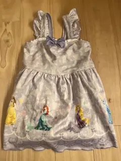 ディズニープリンセス ワンピース 水着 薄紫色