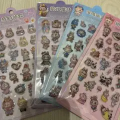 ラブブシール 4枚セット