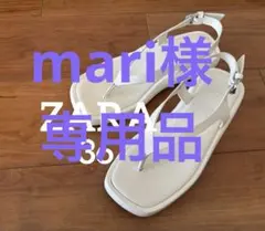 ZARA/サンダル/ホワイト