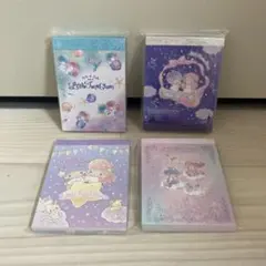 サンリオ♡.·*.キキララ。ミニメモセット
