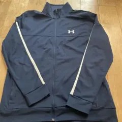 Under Armour ネイビー ジップアップジャケット LG