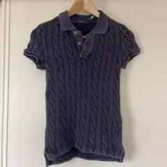 【美品】正規品 ポロラルフローレン ケーブルニット　ヴィンテージ加工 S