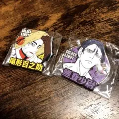 ゴールデンカムイ♡ラバーバッジ　二つセット