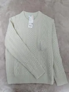 UNIQLO　ローゲージアランクルーセーター