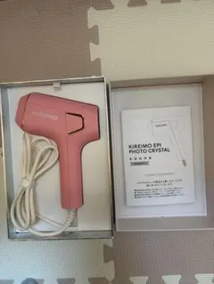 KIREIMO 脱毛器 ピンク 箱入り KIREIMO 脱毛器 ピンク - メルカリ