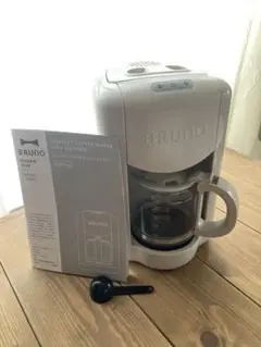 BRUNO 【説明書付き】コンパクトミル付きコーヒーメーカー