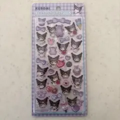 【正規品　新品未開封】Kuromi Bonbon Drop 立体シール