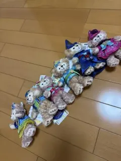 ダッフィー＆シェリーメイ　ぬいぐるみバッジ 6体