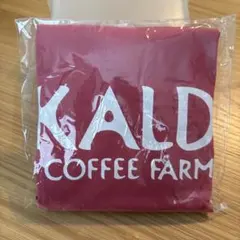 KALDI コットンエコバッグ スモーキーピンク